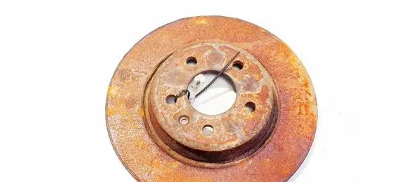 Audi A6 S6 C7 4G Rear brake disc neventiliuojamas