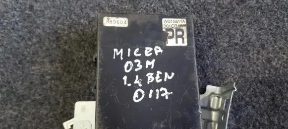 Nissan Micra Other control units/modules WG1G611A 301CB13A