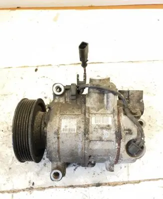 Audi A6 S6 C6 4F Air conditioning (A/C) compressor (pump) 4F0260805AJ 6SEU14C GE4471500783