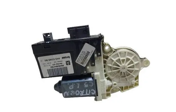 Citroen C5 Front door window regulator motor 9648484780