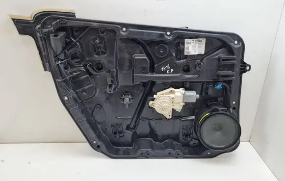 Front door window regulator with motor