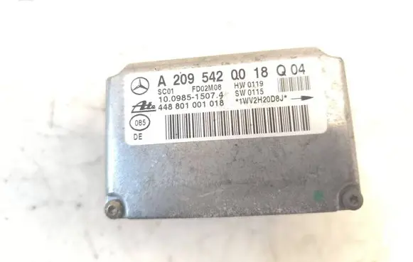 Mercedes-Benz CLK A209 C209 ESP acceleration yaw rate sensor A2095420018 448801001018 10098515074