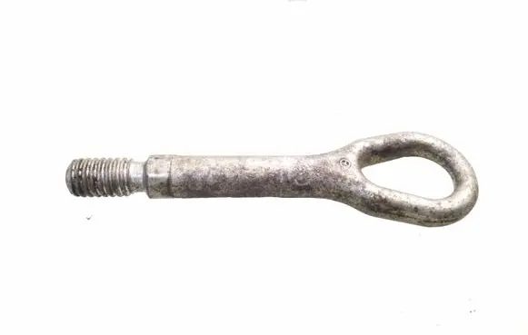 Towing hook eye