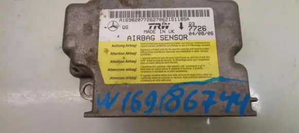Mercedes-Benz A W169 Airbag control unit/module 1698207726