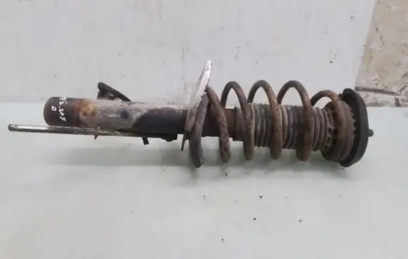 Peugeot 207 Front shock absorber with coil spring