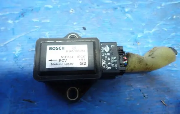 ESP acceleration yaw rate sensor