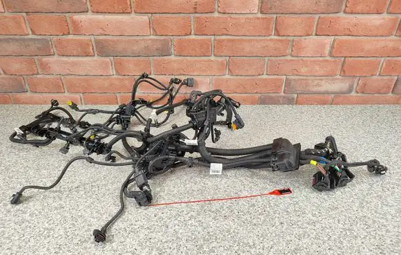 Engine installation wiring loom
