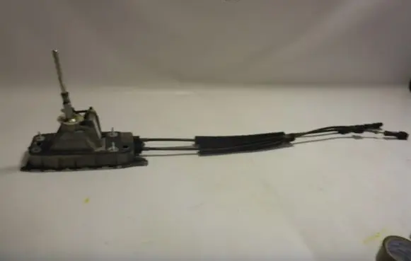 Volkswagen PASSAT B7 Gear selector/shifter in gearbox 3C0711049AL