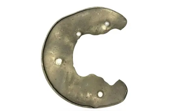 Audi S5 Front brake disc dust cover plate 