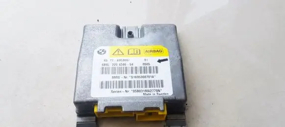 BMW 5 E60 E61 Airbag control unit/module 65776953007 2204346-54