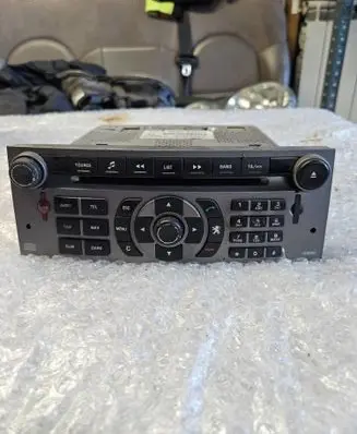 Peugeot 407 Radio/CD/DVD/GPS head unit 96565708YW 500189446434240