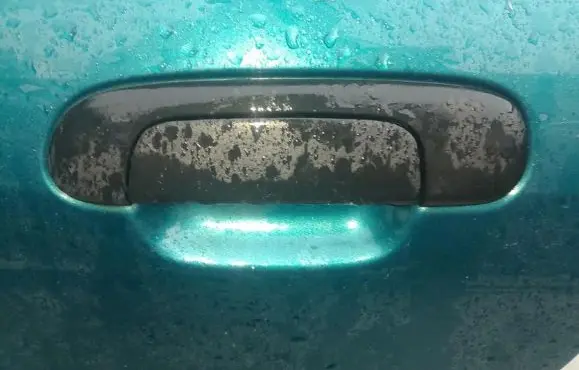 Mazda 323 F Front door exterior handle