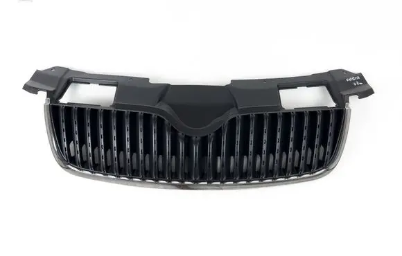 Skoda Fabia Mk2 (5J) Front bumper upper radiator grill 5j0853668a 5j0853607