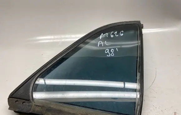Mazda 626 Rear vent window glass 7688