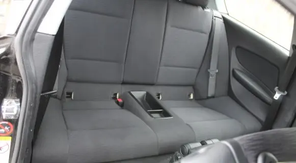 BMW M5 Second row seats 