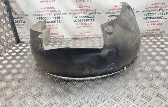 Seat Toledo II (1M) Front wheel arch liner splash guards