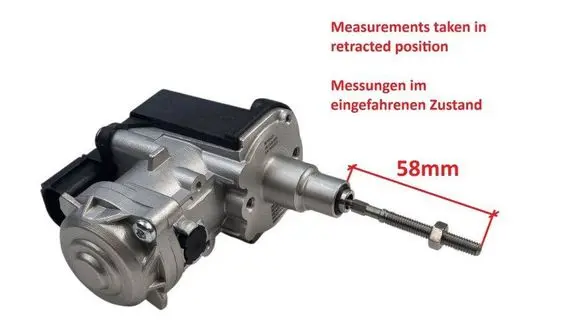 Audi A3 S3 8V Turbo charger electric actuator 04E198725R EA500009 10901443