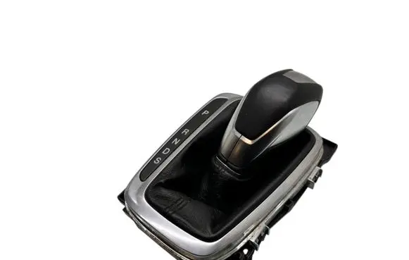Gear lever shifter trim leather/knob