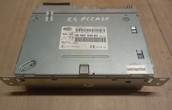Citroen C4 II Picasso Radio/CD/DVD/GPS head unit 5C3551222406 9808294680 041307500