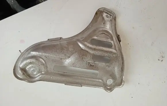 Heat shield in engine bay