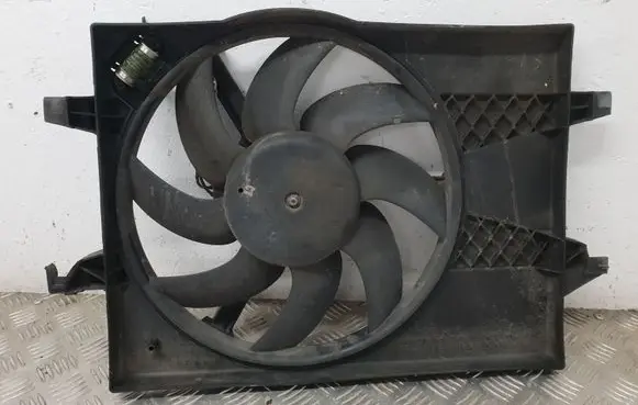 Electric radiator cooling fan