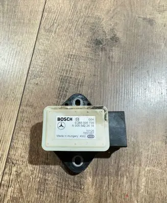 Mercedes-Benz E C207 W207 ESP acceleration yaw rate sensor 0265005735 10125