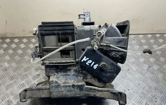 Interior heater climate box assembly