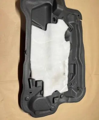BMW 5 F10 F11 Front door sound insulation 7182016 7254126 10496510