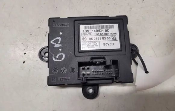 Ford Galaxy Door control unit/module 7G9T14B534BD 0507918300