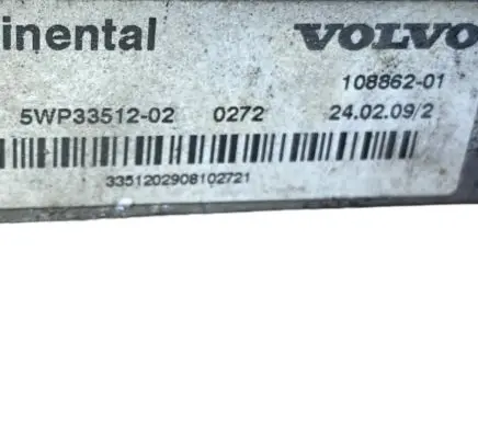 Volvo XC60 Torque split ecu control unit/module 5WP33512 5WP3351202