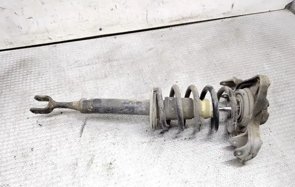 Front shock absorber with coil spring