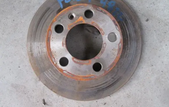 Volkswagen Polo III 6N 6N2 6NF Rear brake disc