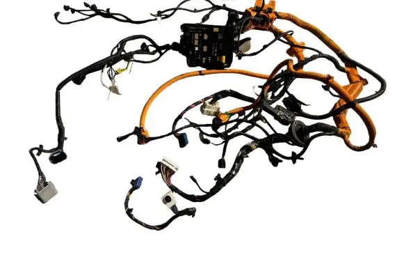 Engine installation wiring loom