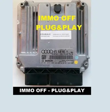 Audi A6 S6 C6 4F Engine control unit/module 4F5910401M 0281014384 4F0907401C