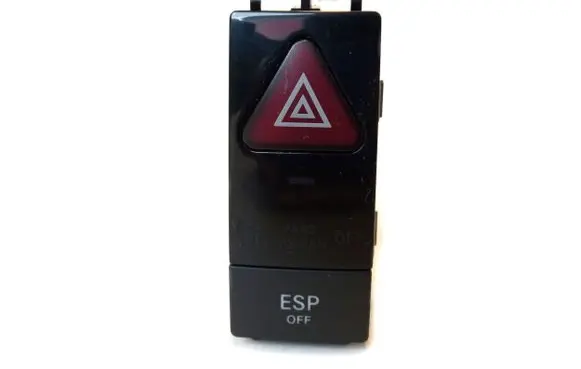 Mercedes-Benz C W204 Hazard light switch 2048706858