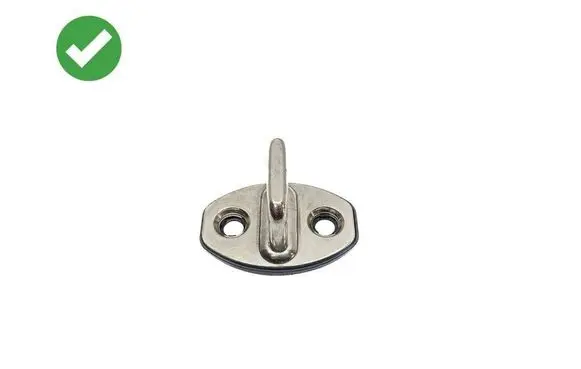Volkswagen Eos Front door lock loop/hook striker 3C0837033B