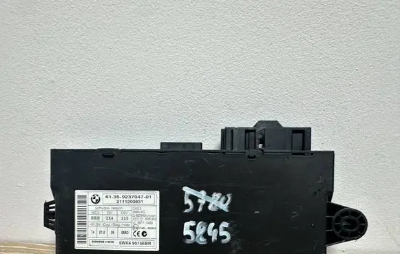 BMW 3 E92 E93 Engine ECU kit and lock set 9237047 5WK49515EBR
