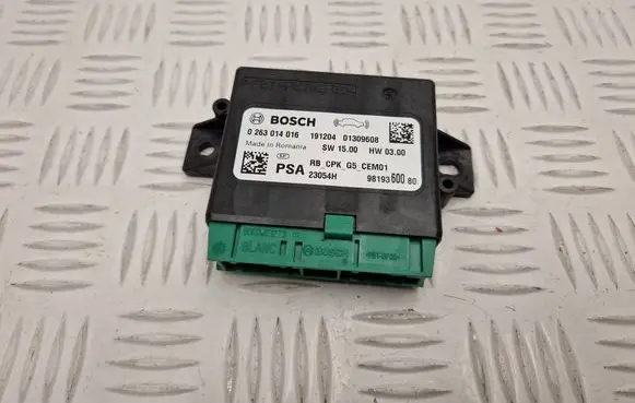 Citroen C3 Aircross Parking PDC control unit/module 9819360080 01309608 191204