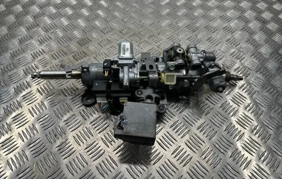 Steering wheel axle set