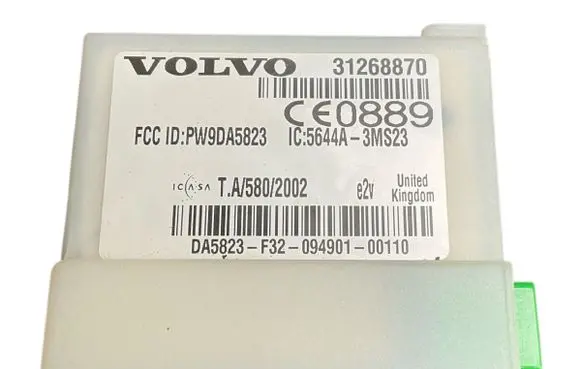 Volvo C30 Alarm control unit/module 31268870 PW9DA5823