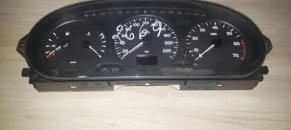Renault Scenic I Speedometer (instrument cluster) 924059844