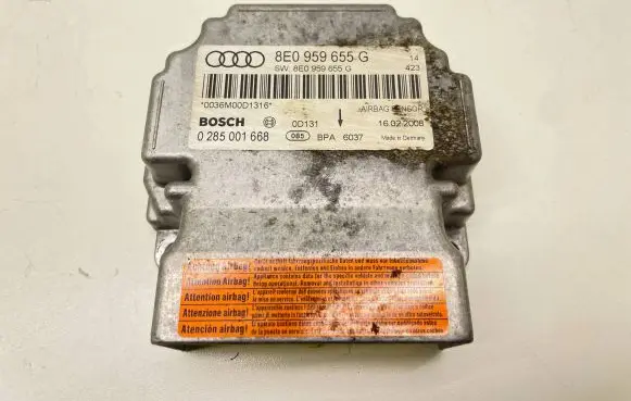 Audi A4 S4 B7 8E 8H Airbag control unit/module 8E0959655G 0285001668