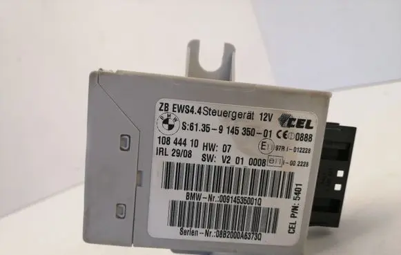 BMW X3 E83 Immobilizer control unit/module 9145350 10844410 6136914535001