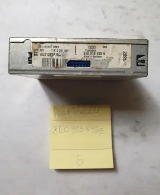 Audi A4 S4 B6 8E 8H GPS navigation control unit/module 8E0919895B 76120001047