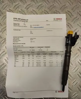 Volvo XC60 Fuel injector 0445116016