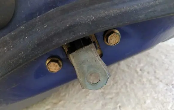 Nissan Almera N16 Front door check strap stopper 