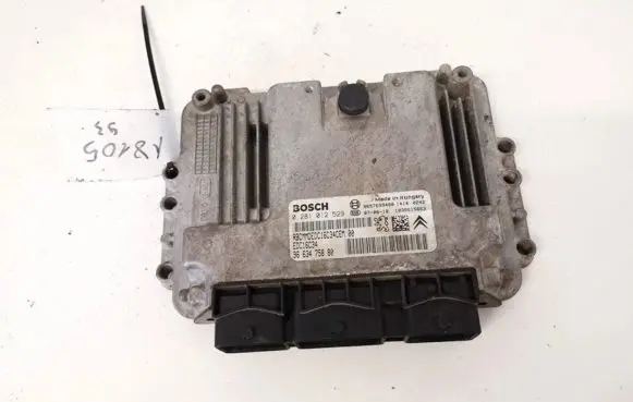 Citroen C3 Engine control unit/module 0281012529 9663475880