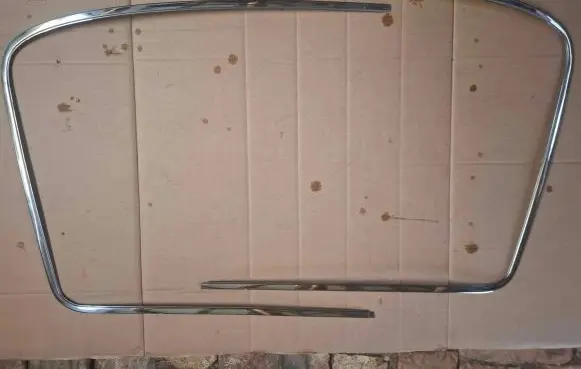 Jaguar XJ X308 Rear windscreen/windshield window 