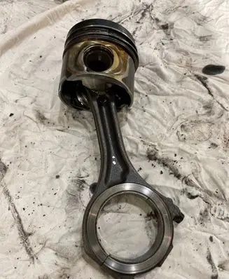 Audi A6 S6 C6 4F Piston with connecting rod