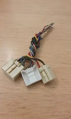 Toyota Corolla Verso AR10 Sound system wiring loom 